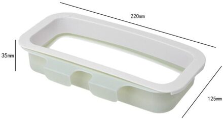 Kastdeur Terug Krooshek Opslag Vuilniszak Houder Opknoping Keukenkast Opknoping Krooshek Keuken Gereedschap 2