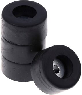 Kasten Rubber Voeten Demper Pad Base 4Pcs Duurzaam Zwart 38Mm X 19Mm Grote Case Speaker