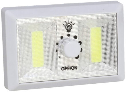 Kastlampen - dimmer - LED lampen - wit - 11 x 7.5 cm