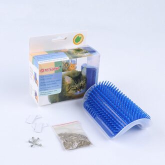 Kat Borstel Hoek Kat Massage Self Groomer Huisdier Kam Borstel Katten Wrijft Het Gezicht Met Een Kriebelend Kam Kat Product