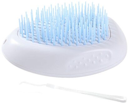 Kat Borstel Voor Verlies En Grooming Cat Hair Remover Voor Lange En Kortharige Katten Voor Katten Deshedding Borstel lucht blauw
