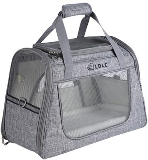 Kat Draagtas Ademend Mesh Handtas Outdoor Huisdier Rugzak Draagbare Huisdier Schoudertas Voor Katten Kleine Hond Reizen Dierbenodigdheden grijs