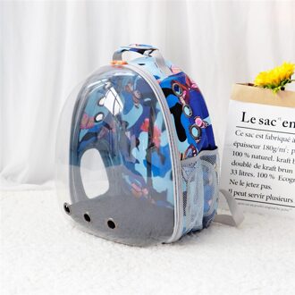 Kat Draagtas Ademende Transparante Puppy Kat Rugzak Astronaut Katten Doos Kooi Kleine Hond Pet Travel Carrier Handtas Ruimte 1