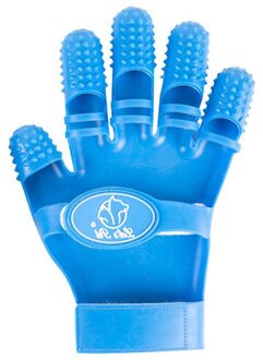 Kat Grooming Handschoen Pet Handschoen Kat Haar Deshedding Borstel Handschoenen Hond Schoonmaken Schoonheid Massage Bad Vijf Vinger Handschoen 1pc rechtsaf hand