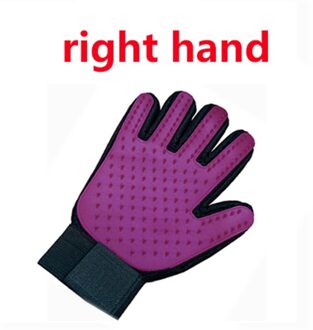 Kat Handschoen Grooming Pet Borstel Voor Hond Haar Verwijderen Hond Deshedding Cleaning Kammen Massage Handschoenen Zacht En Handig 001