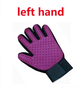 Kat Handschoen Grooming Pet Borstel Voor Hond Haar Verwijderen Hond Deshedding Cleaning Kammen Massage Handschoenen Zacht En Handig 002