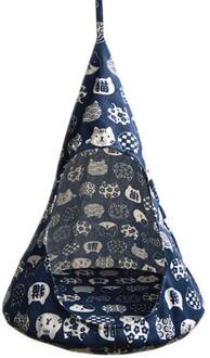 Kat Hangmat Bed Kegelvorm Ademend Linnen Spons Tent Opknoping Kooi Cover Voor Kat Dierbenodigdheden L / S