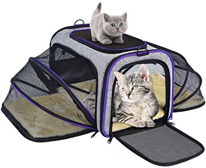 Kat Hond Carrier, Ademend Transport Tas Voor Huisdieren, Stevige Structuur Te Opslag En Ruim