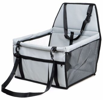 Kat Hond Carrier Oxford Doek Waterdichte Opvouwbare Wasbare Hangmat Reizen Mat Tas Cover Voor Pet Seat grijs