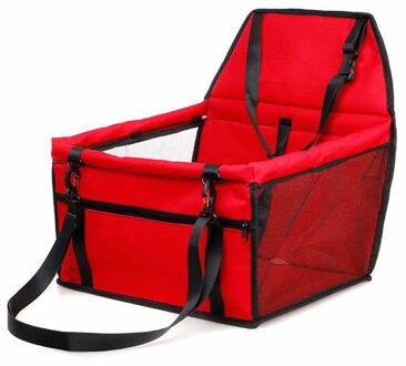 Kat Hond Carrier Oxford Doek Waterdichte Opvouwbare Wasbare Hangmat Reizen Mat Tas Cover Voor Pet Seat rood