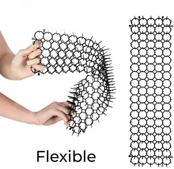 Kat Hond Graven Afschrikmiddel Kat Scat Mat Anti-Katten Netto Graven Stopper Prikkeling Strip Outdoor Matten Tuin Hek Kat stopper Netwerk