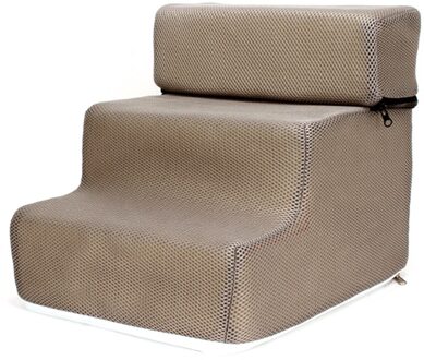 Kat Hond Oprit Puppy Supplies Pet Bed Trappen Ladder 2/3 Stappen Verwijderbare Antislip Ramp Klimmen Wasbare Afneembare Hond bed Ladder As Shown4