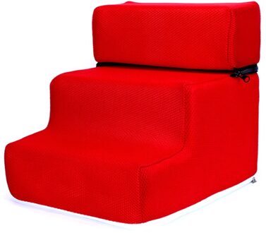 Kat Hond Oprit Puppy Supplies Pet Bed Trappen Ladder 2/3 Stappen Verwijderbare Antislip Ramp Klimmen Wasbare Afneembare Hond bed Ladder As Shown6