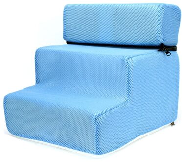 Kat Hond Oprit Puppy Supplies Pet Bed Trappen Ladder 2/3 Stappen Verwijderbare Antislip Ramp Klimmen Wasbare Afneembare Hond bed Ladder zoals getoond