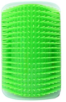 Kat Hond Vergieten Trimmen Massage Apparaat Met Kattenkruid Kat Zelf Groomer Borstel Pet Grooming Supplies Ontharing Kam groen