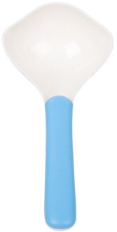Kat Hondenvoer Schop Mutli-Functie Voeden Lepel Met Afdichting Zak Clip Creatieve Maatbeker Dierbenodigdheden licht blauw