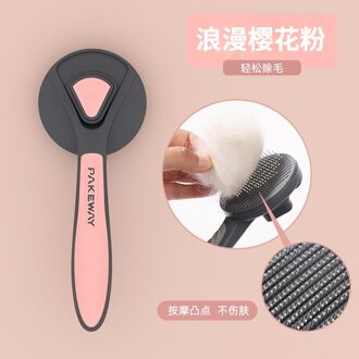 Kat Kam Hond Kam Kat Haar Kam Hond Haar Speciale Naald Kam Kat Haar Cleaning En Beauty Producten roze