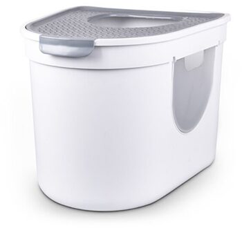 Kat Kattenbak Oversized Volledig Gesloten Kat Wc Ontgeuringseffect Kat Potje Huisdier Huishouden Katten Lade Vouw Top Cover schoon