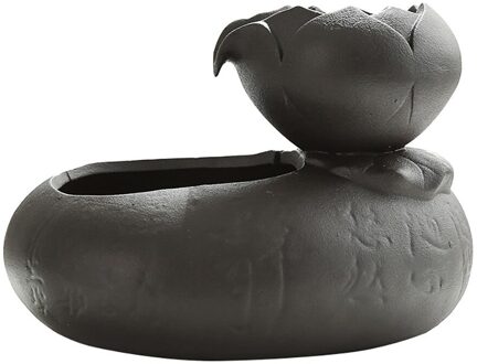 Kat Keramische Fontein Kom Huisdier Drinkfontein Elektrische Water Dispenser Automatische Circulerende Smart Voedsel Wastafel zwart