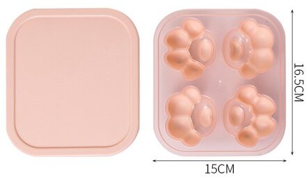Kat Klauw Ice Tray Mold Diy Zelfgemaakte Bevroren Ijs Pudding Quick Vriezer Cartoon Leuke Huishoudelijke Ice Box 03