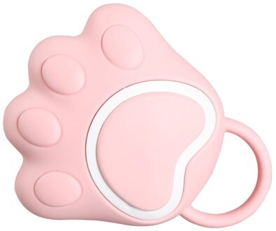 Kat Klauw Vormige Siliconen Scrubber Dispenser Bad Schoonmaken Wrijven Borstel Massage Baden Borstel Voor Volwassen Kids Shampoo Container Borstel Roze