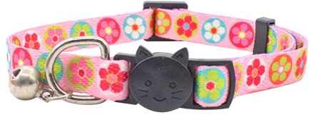 Kat Kraag Breakaway Met Bel Veiligheid Kitty Halsbanden Voor Katten Kitten Lengte Verstelbare Kat Ketting Fixtec Gesp 1