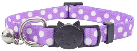 Kat Kraag Breakaway Met Bel Veiligheid Kitty Halsbanden Voor Katten Kitten Lengte Verstelbare Kat Ketting Fixtec Gesp 4