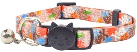 Kat Kraag Breakaway Met Bel Veiligheid Kitty Halsbanden Voor Katten Kitten Lengte Verstelbare Kat Ketting Fixtec Gesp 5