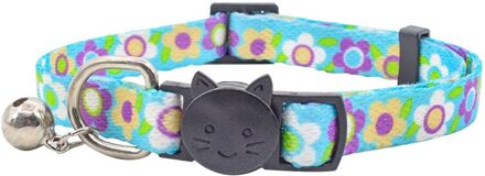Kat Kraag Breakaway Met Bel Veiligheid Kitty Halsbanden Voor Katten Kitten Lengte Verstelbare Kat Ketting Fixtec Gesp 6