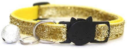 Kat Kraag Met Bell Breakaway Mode Verstelbare Kitten Kat Sequin Kraag Neck Strap Cat Accessoires Dierbenodigdheden YW