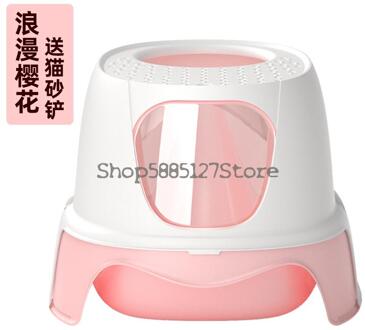 Kat Levert Kattenbak Kattenbakvulling Wastafel Volledig Gesloten Ontgeuringseffect Top In Splash Proof Kitten Super Grote Ontgeuringseffect 1