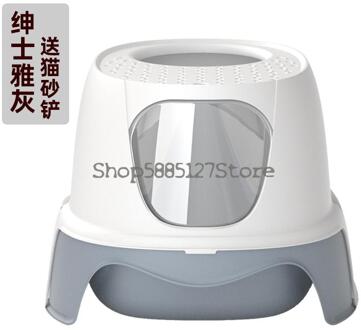 Kat Levert Kattenbak Kattenbakvulling Wastafel Volledig Gesloten Ontgeuringseffect Top In Splash Proof Kitten Super Grote Ontgeuringseffect 2