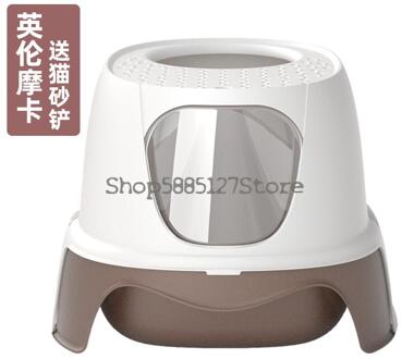 Kat Levert Kattenbak Kattenbakvulling Wastafel Volledig Gesloten Ontgeuringseffect Top In Splash Proof Kitten Super Grote Ontgeuringseffect 3