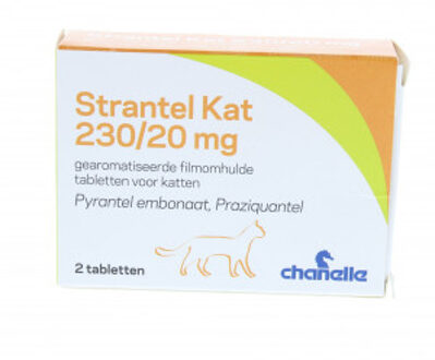 Kat ontwormingstablet voor de kat 6 tabletten