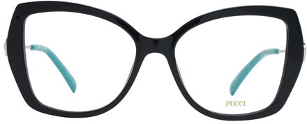 Kat-Oog Bril Kleurige Accenten Zwart - One Size