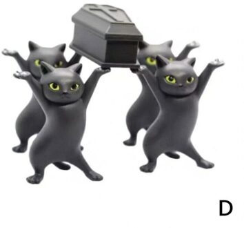 Kat Pen Houder Draadloze Oortelefoon Houder Woondecoratie Dier Thuis Auto Speelgoed Decoratie Poppen Draadloze Houder Standbeeld Headset D9D7 Donker Kaki