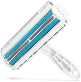Kat Pet Hair Remover Roller Hond Haar Lint Remover Rollen Voor Huisdier Zelfreinigend Bont Pluisjes Verwijderen Voor Bank Meubels tapijt blauw