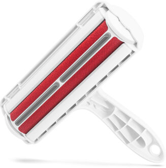 Kat Pet Hair Remover Roller Hond Haar Lint Remover Rollen Voor Huisdier Zelfreinigend Bont Pluisjes Verwijderen Voor Bank Meubels tapijt rood