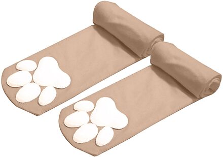 Kat Poot Sokken Voor Vrouwen Meisjes Kawaii 3D Kat Klauw Teen Mutsen Leuke Lolita Pawpads Cosplay Kat Poot pad Dij Hoge Sokken B