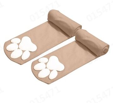 Kat Poot Sokken Voor Vrouwen Meisjes Kawaii 3D Kat Klauw Teen Mutsen Leuke Lolita Pawpads Cosplay Kat Poot pad Dij Hoge Sokken