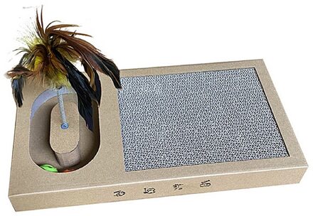 Kat Scratcher Huisdier Speelgoed Board Krabpaal Mat Speelgoed Zacht Bed Mat Klauwen Zorg Krassen Beschermen Nagels Meubels Post speelgoed 01 S