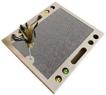 Kat Scratcher Huisdier Speelgoed Board Krabpaal Mat Speelgoed Zacht Bed Mat Klauwen Zorg Krassen Beschermen Nagels Meubels Post speelgoed 02 L