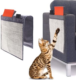 Kat Scratcher Sisal Mat Board Cat Scratch Voor Scherpen Nagels Schraper Katten Boom Kat Speelgoed Stoel Tafel Sofa Matten Meubelen protector