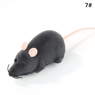 Kat Speelgoed Grappig Rc Rat Emulator Kat Accessoires Rc Elektronische Rat Muis Speelgoed Voor Kat Puppy Draadloze Afstandsbediening muizen Speelgoed