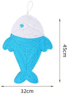 Kat Speelgoed Set Sisal Cactus Vorm Kussen Nest Krabpalen Pad Vis Vorm Slapen Deken