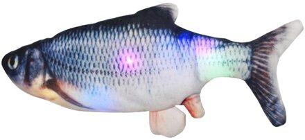 Kat Speelgoed Vis Usb Elektrische Opladen Simulatie Dansen Springen Moving Floppy Vis Kat Interactief Speelgoed gras Carp