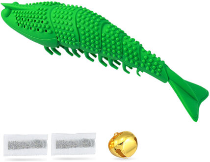 Kat Tandenborstel Kauwen Catnip Speelgoed Rivierkreeft Vorm Kitten Tanden Reinigen Dental Care 2019ing