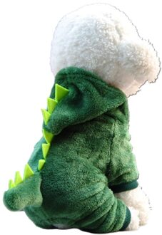 Kat Winter Warme Jas Dinosaurus Voor Kitten En Kitten Puppy Hond Rollenspel Props W0YC XS