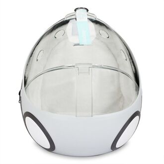 Kat Zak Huisdier Rugzak Reizen Ruimte Pet Carrier Kattenbakvulling Dual-Gebruik Capsule Schoudertas Hond Carrier wit