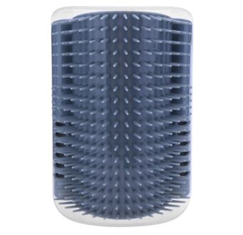 Kat Zelf Groomer Borstel Pet Grooming Supplies Ontharing Kam Voor Kat Hond Haar Verlies Trimmen Kat Massage Apparaat Met kattenkruid Grijs